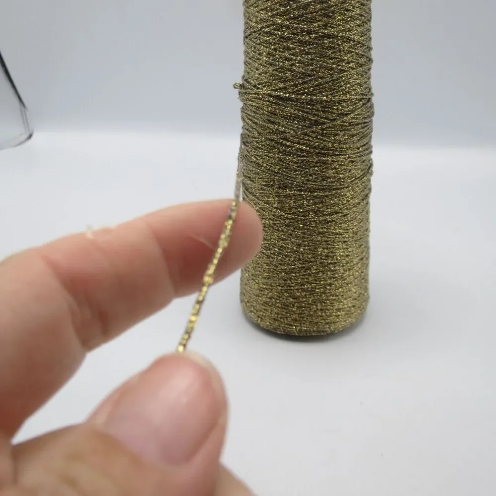 Kreinik Metallic Iron-on Thread Gilt Gold #16 Braid 400M Couchable